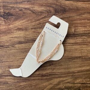Aeropostale Rose Gold Ankle Bracelet